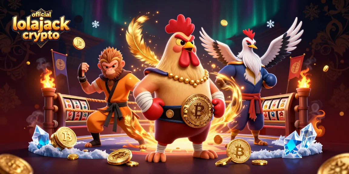 Experience thrilling gameplay at official lolajack crypto with a vibrant casino atmosphere featuring cartoon characters.