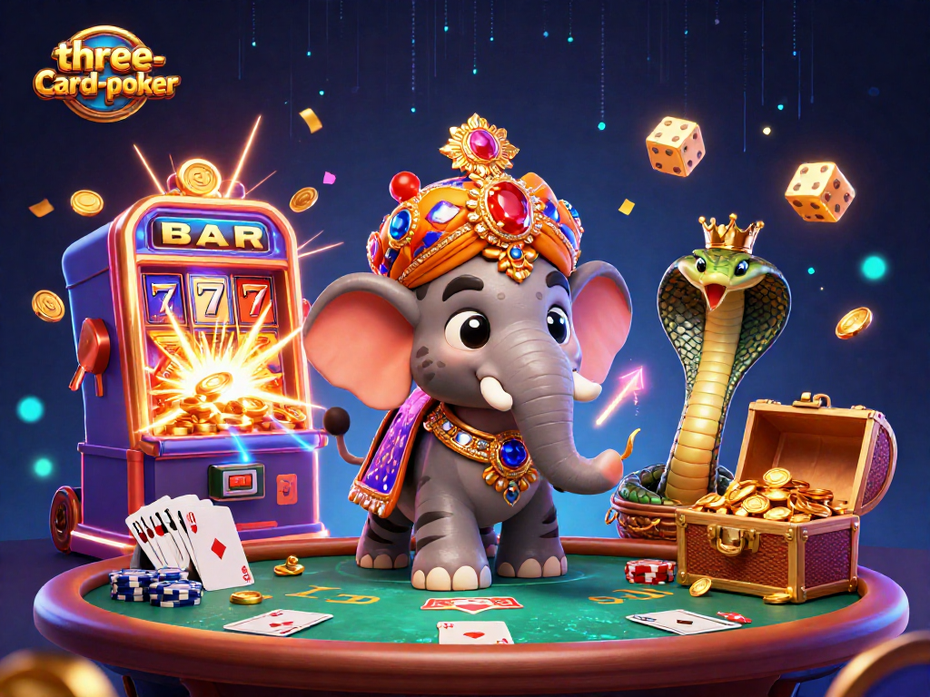 Experience the thrill of three-card-poker with exciting gameplay elements and vibrant visuals.