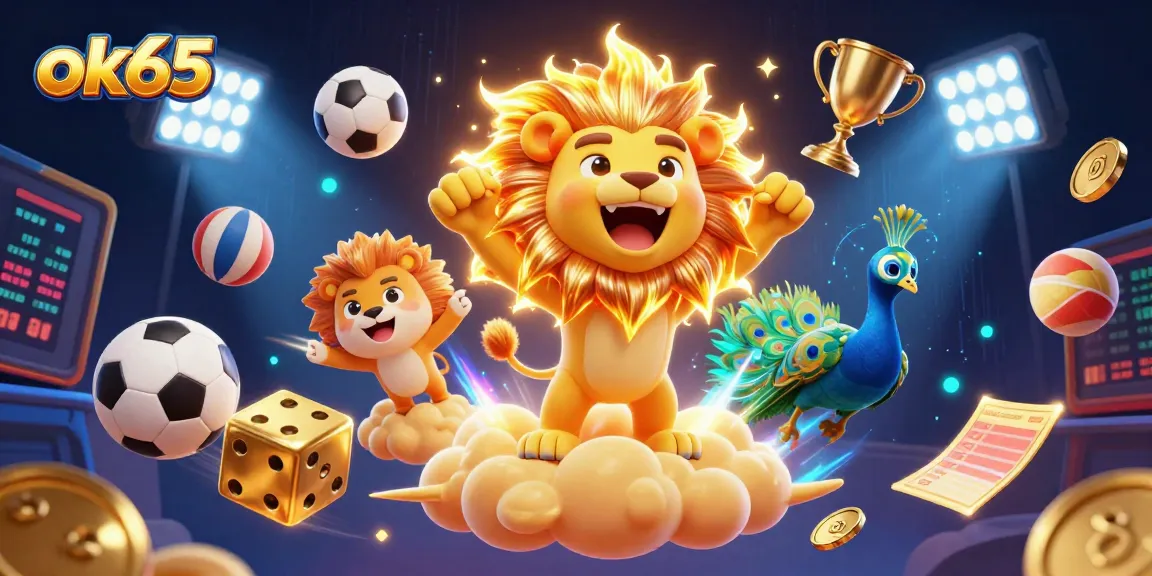 Bet to win big with ok65 during exhilarating casino adventures of 3D animated characters.