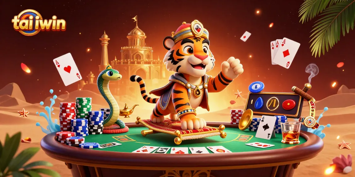 Join the excitement with tai iwin featuring a vibrant casino scene and engaging characters.