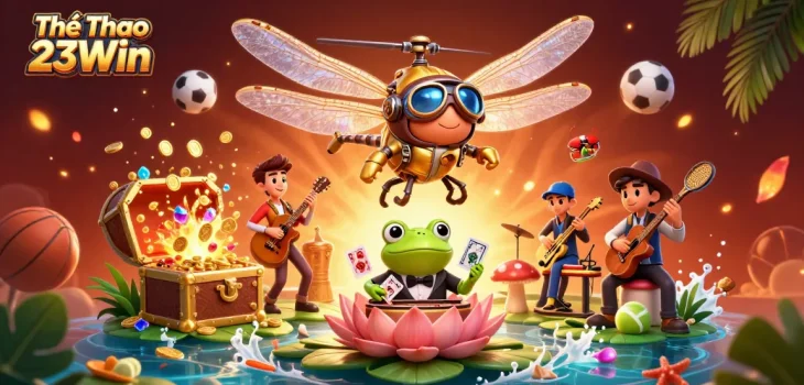 Bet and win at Thể Thao 23Win with sports-themed gaming adventures and vibrant visuals.