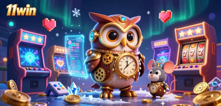 Join the fun at 11win with vibrant 3D casino games and engaging characters!
